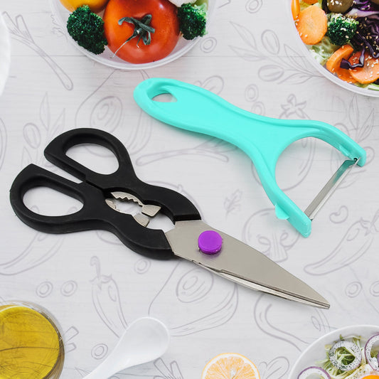 Kitchen Scissors & Multipurpose Peeler