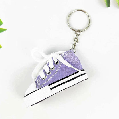 High-Top Basketball Shoe Keychain