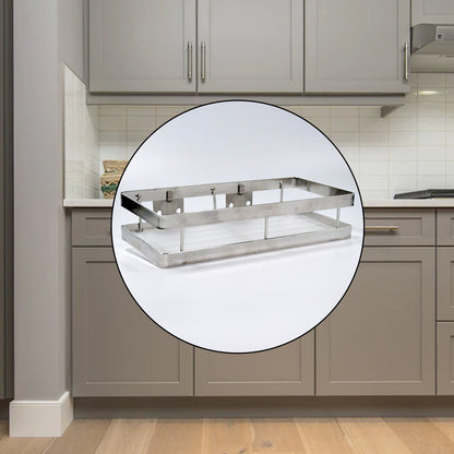 25 cm Metal Space Saving Multi-Purpose rack for Kitchen Storage Organizer Shelf Stand.