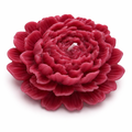 Designer Scented Lotus Candle (approx-75gm)(Red)