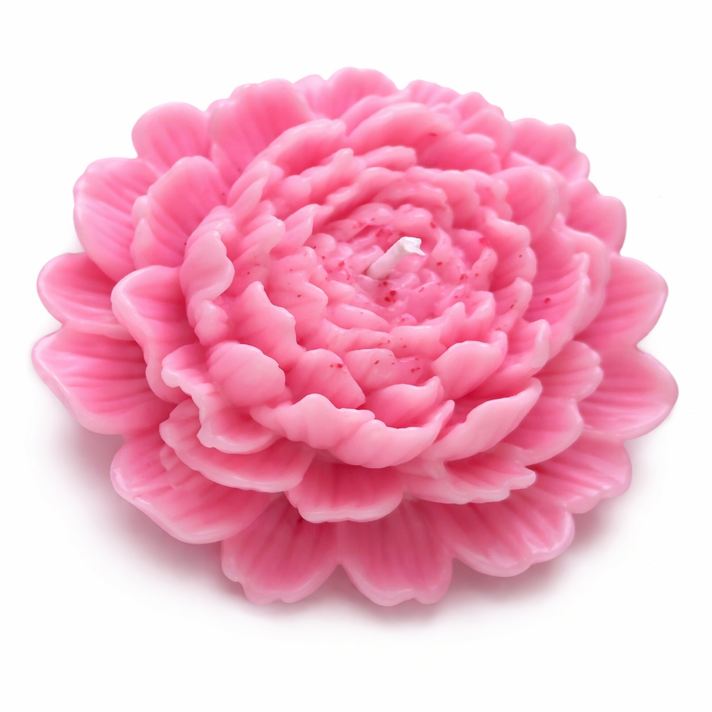 Designer Scented Lotus Candle (approx-75gm)(Pink)