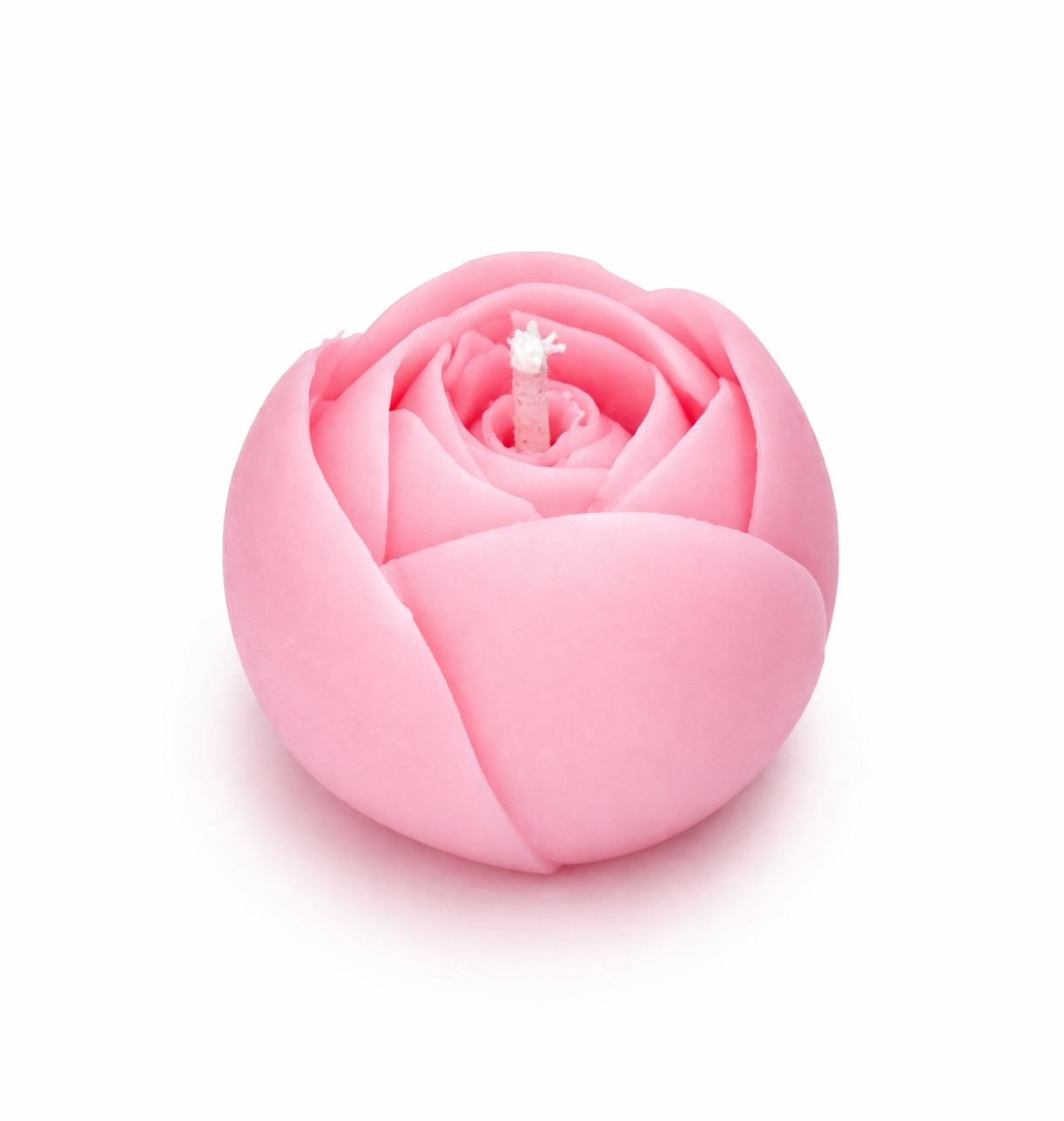 Rose Shaped Scented Candles (approx-45gm)(pink)
